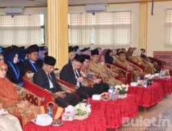 Wakil Wali Kota Padangsidimpuan Hadiri Wisuda Sarjana ke-61 Tahun Akademik 2022-2023 UMTS