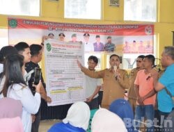 Pemko Padangsidimpuan Gelar Simulasi Pemungutan dan Penghitungan Suara Pilkades Serentak Tahun 2023