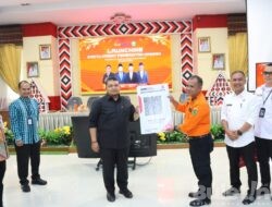 Bupati Dolly Launching Dompak BPBD Kabupaten Tapsel