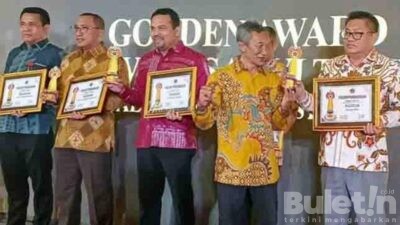 Bupati Pulau Taliabu Terima Piangam Penghargaan SIWO dari PWI Pusat