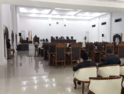 Penyampaian Ranperda Tentang Perubahan APBD oleh Wakil Bupati Pulau Taliabu