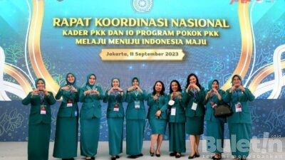 Hadiri Rakornas Kader PKK 2023, Rosalina Siap Jalankan 10 Program dan Penanganan Stunting di Tapsel
