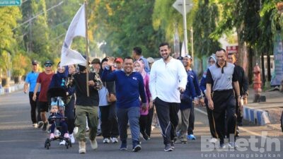 Ulang Tahun ke-78 PMI Diwarnai Jalan Sehat dan Khitan Massal