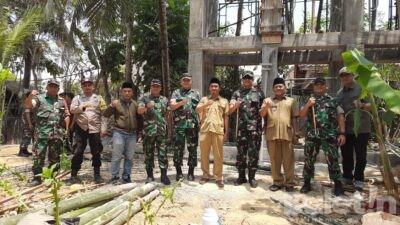 Danrem 084/Bhaskara Jaya Pantau Sumur Bor Bantuan Kemenhan di Pamekasan