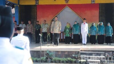 Ini Petuah Habib Hadi saat Pimpin Apel Remaja Aminah di SMAN 4 Kota Probolinggo