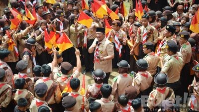 Wali Kota Irsan Pimpin Upacara Peringatan Hari Pramuka Ke-62 Tingkat Kwarcab Kota Padangsidimpuan