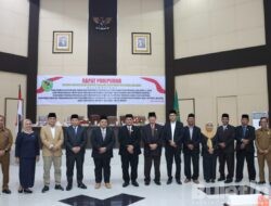 Ranperda P-APBD 2023 dan 5 Non APBD Disetujui Bersama, Bupati: Kiranya Dapat Tingkatkan Kinerja Untuk Pembangunan Tapsel