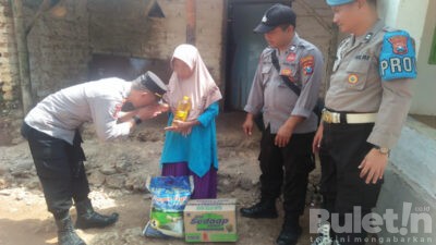 Bulan Maulid, Polsek Larangan, Pamekasan Gelar Baksos