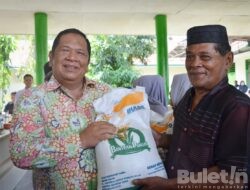 Wali Kota Padangsidimpuan Salurkan Program Bantuan Cadangan Pangan di Tiga Tempat