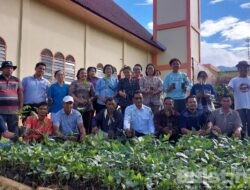 Wabup Tapsel Serahkan Bibit Poktan Kopi Sipirok Mangarata Binaan GKPA Sipirok