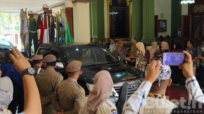 Bermalam di Bondowoso, Akhirnya Bendera Pataka Diberangkatkan ke Probolinggo