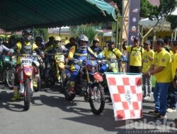 250 Rider Motor Rap Martrail di Lepas Wali Kota Irsan Efendi Nasution