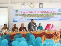 Bupati Tapsel dan Ketua TP PKK Buka Pelatihan Peningkatan Kapasitas Pengurus TP PKK Desa di Angkola Selatan