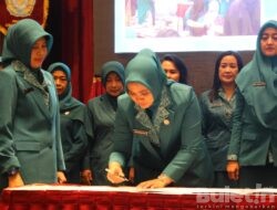 Moment Revitalisasi, Rosalina Dolly Pasaribu Ikuti Rakorda TP PKK Sumut