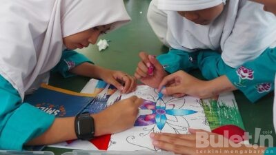 Batik Lintang Malang Dampingi 800 Murid SMPN 1 Pandaan Pasuruan Lestarikan Batik Tulis