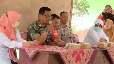 Danramil 0822/11 Tapen Hadiri Pengajian Umum dan Sholawat Bersama di Samba