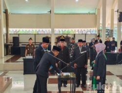 Haeriyah Yuliati Resmi Dilantik Sebagai Pj Sekda Bondowoso, Ini Pesan Pj Bupati