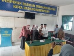 Yayasan Faza Azkia Serahkan Dana Donasi Kemanusiaan Palestina Sebesar 35 Juta Kepada PDM Padangsidimpuan