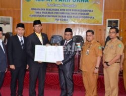 Rapat Paripurna Pembahasan RAPBD TA 2024 Dan PROPEMPERDA Dihadiri Pj Wali Kota Padangsidimpuan