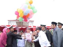 Alat Tradisional Nung Neng dan Tari Tor-Tor Warnai Kemeriahan Hari Jadi Ke-73 Kabupaten Tapsel