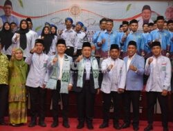 Bupati Dolly Pasaribu Hadiri Pelantikan DPD BKPRMI Tapsel