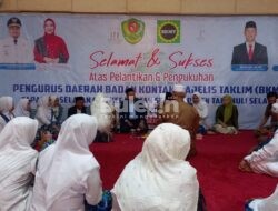 Usai Kukuhkan Pengurus BKMT Tapsel, Bupati Dolly Pasaribu di Upa-Upa