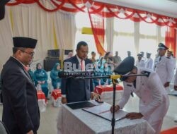Pj Wali Kota Padangsidimpuan Letnan Dalimunthe Lantik 42 Kades Terpilih