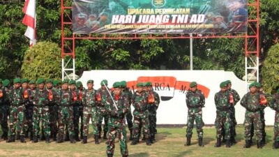 Kodim 0826/Pamekasan Gelar Upacara Hari Juang TNI AD Ke-78