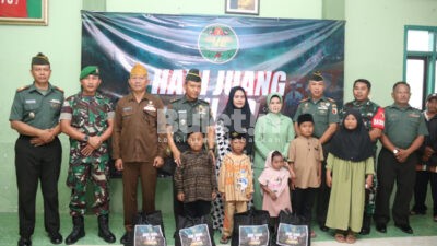 HUT ke-75 Kodam V/Brawijaya, Kodim 0826/Pamekasan Gelar Baksos kepada Veteran, Warakawuri dan Anak Yatim