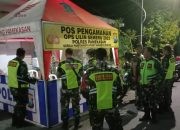 Dandim 0826/Pamekasan Pimpin Patroli Keamanan Malam Natal