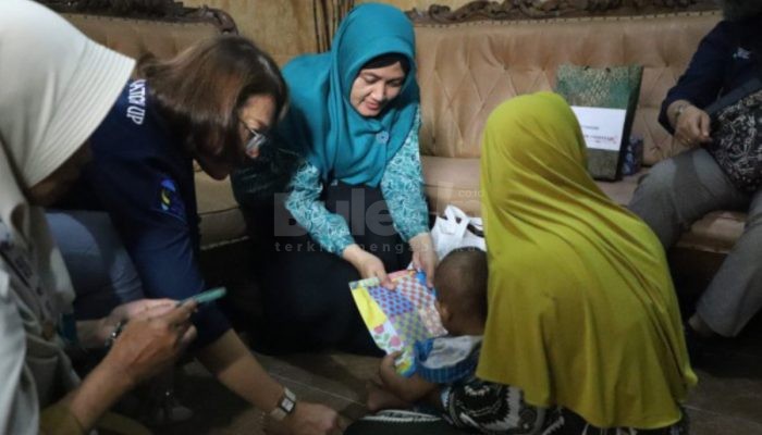 Kemenkes RI Kunjungi Balita Terkena Penyakit Polio di Kabupaten Pamekasan
