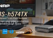 QNAP Merilis NASbook Thunderbolt™ 4 All-Flash – TBS-h574TX Mendukung Produksi Video dengan Kecepatan Tinggi dan SSD M.2 Hot-Swappable
