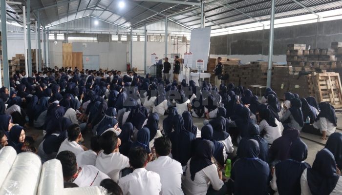Ratusan Karyawan PT. Tjiwulan Kota Probolinggo Deklarasikan Pemilu Damai 2024