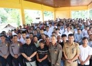 Jelang Pemilu 2024, Bupati Dolly Pasaribu Buka Pembinaan dan Pembekalan Satlinmas se-Tapsel