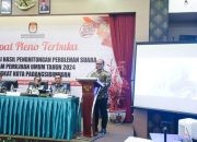 Pj. Wali Kota Padangsidimpuan Hadiri Rapat Pleno Terbuka Rekapitulasi Hasil Pemilu 2024