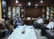 Audiensi Manager ULP Padangsidimpuan PLN Icon Plus Diterima Plt. Sekdako Roni Gunawan Rambe