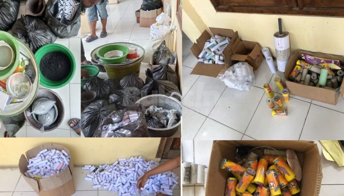 Polres Pamekasan Ungkap Kronologi Penangkapan Lima Terduga Pelaku Pembuat Mercon dari Tiga Lokasi