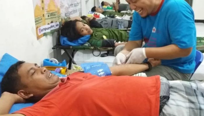 Jemput Keberkahan Ramadhan, Kampung DORA WPS Gelar Donor Darah
