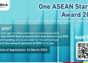 Call for Nominations: One ASEAN Startup Award 2024
