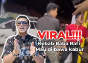 Viral! Insiden Pria Kabur Tanpa Membayar Kebab di Kediri Mendapat Perhatian Pemilik Kebab Turki Baba Rafi