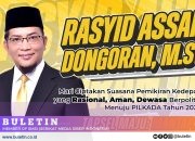 Usung Jargon MANTAP, Wabup Tapsel Ikuti Penjaringan Balon Bupati Dari Partai Golkar