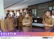 Masuk Kerja Pasca Cuti Lebaran, Bupati Tapsel Lakukan Kunjungan Ke Beberapa OPD