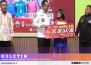 Rakerkab, KONI Probolinggo Serahkan Reward Bagi Atlet dan Pelatih Peraih Medali Porprov 2023