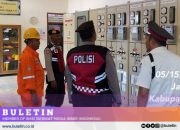 Dukung Pengamanan WWF ke 10 di Bali, Polres Pamekasan Gelar Patroli Obvit Gardu Induk PLN