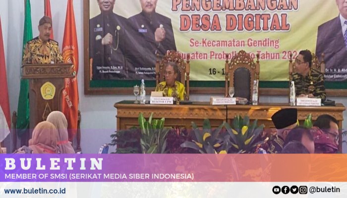BKAD Kecamatan Gending Berikan Pelatihan Pengembangan Desa Digital
