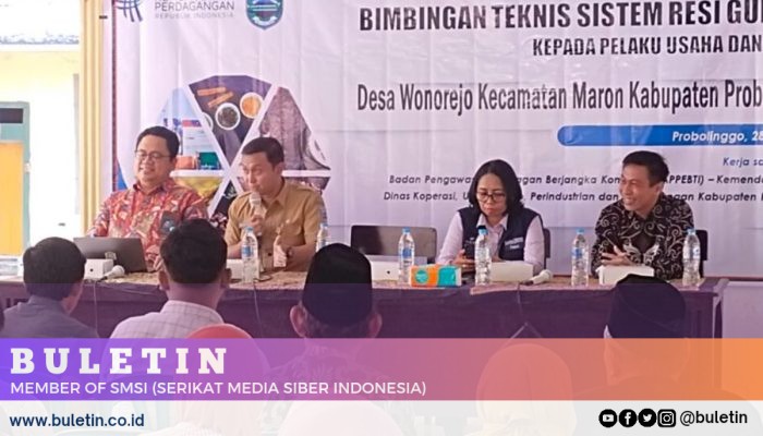 Bappebti-DKUPP Probolinggo Memberikan Bimtek Sistem Resi Gudang Kepada Pelaku Usaha Dan Petani