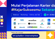Kalibrr Gelar Job Fair Online, Ekslusif untuk Lowongan Magang, Mahasiswa dan Fresh Graduate di Seluruh Indonesia Bisa Daftar!
