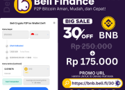 Diskon 30% Token BNB Hanya untuk 100 Orang Pertama: Kesempatan Emas yang Tak Boleh Dilewatkan!
