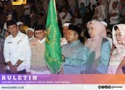 Ribuan Masyarakat Padati Pelepasan 220 JCH Tapsel Menuju Asrama Haji Medan