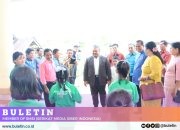 Kedatangan Bupati Tapsel dan Thariq Disambut Hangat Anak-anak Sekolah Minggu